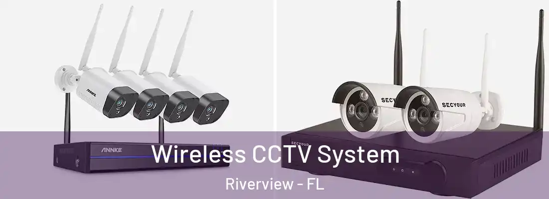  Wireless CCTV System Riverview - FL